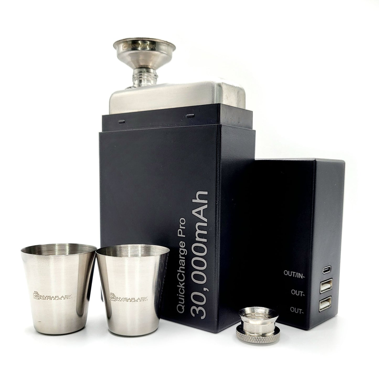 Invisaflask - Discreet Power Bank Flask